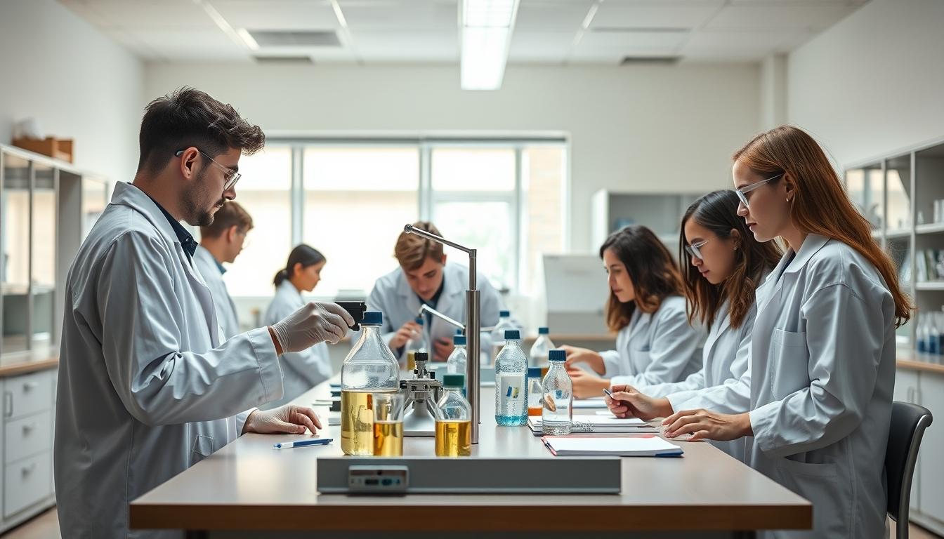 Student preparing for exams with study materials